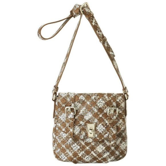 Marc By Marc Jacobs Intergalocktic Static Plaid Sia Crossbody Shoulder Bag  ANB - Picture 2 of 4